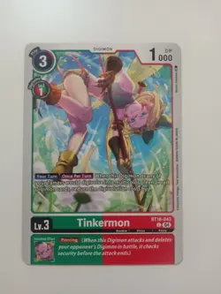 Tinkermon BT18-043 C Digimon CCG TCG Card - Image 1