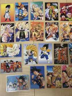 Dragon Ball Z Laminated Card Set 39 Cards Rare Vintage - Image 2