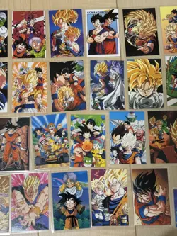 Dragon Ball Z Laminated Card Set 39 Cards Rare Vintage - Image 3