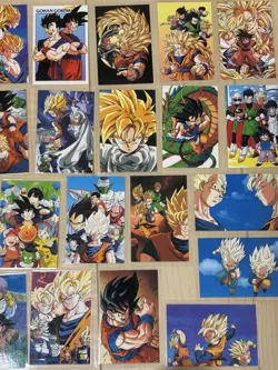 Dragon Ball Z Laminated Card Set 39 Cards Rare Vintage - Image 4