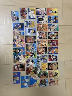 Dragon Ball Z Laminated Card Set 39 Cards Rare Vintage - Image 5