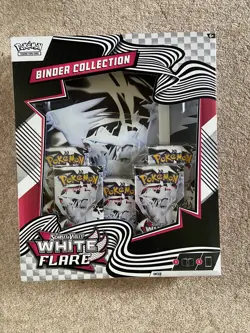 Pokemon White Flare Binder Collection - Brand New - Sealed - In Hand - Image 1