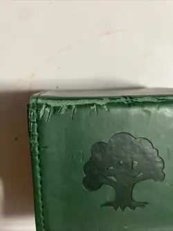 Vintage 2010 ULTRA PRO Magic The Gathering MTG Green MANA FLIP BOX MTG Deck Case - Image 5