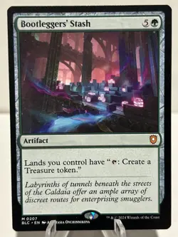 Bootleggers' Stash 207 M Commander: Bloomburrow NM MTG - Image 1