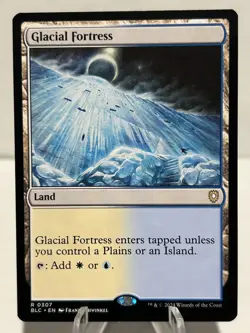 Glacial Fortress 307 R Commander: Bloomburrow NM MTG - Image 1