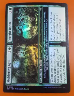 1x Moldering Gym & Weight Room | FOIL | Duskmourn: House of Horror | MTG Magic - Image 1