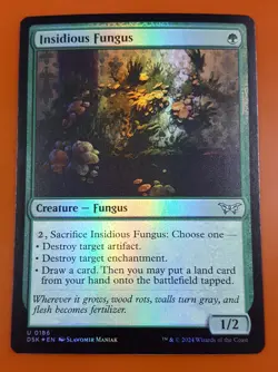 1x Insidious Fungus | FOIL | Duskmourn: House of Horror | MTG Magic Cards - Image 1
