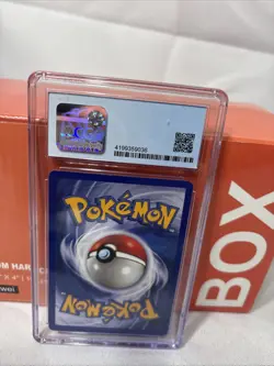 Seadra Pokemon 1999 Fossil Unlimited 42/62, CGC Universal Graded Slab 8.5, Vinta - Image 4