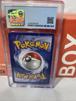 Seadra Pokemon 1999 Fossil Unlimited 42/62, CGC Universal Graded Slab 8.5, Vinta - Image 5
