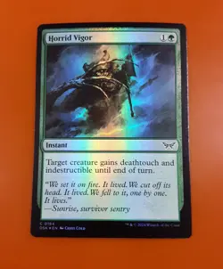 1x Horrid Vigor | FOIL | Duskmourn: House of Horror | MTG Magic Cards - Image 3
