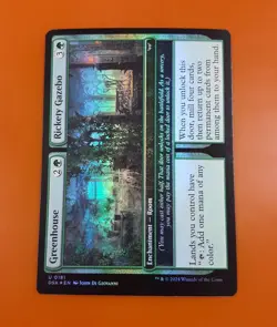 1x Greenhouse & Rickery Gazebo | FOIL | Duskmourn: House of Horror | MTG Magic - Image 3