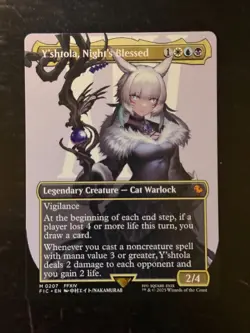 MTG Final Fantasy English Y'shtola, Night's Blessed Borderless 0207 Non-Foil - Image 1