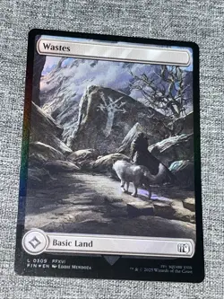 Wastes 0309 Foil Final Fantasy MTG Magic The Gathering NM/M - Image 1