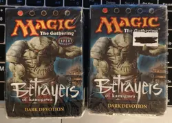 Betrayers of Kamigawa Theme Deck Dark Devotion - MTG - 2 Packs - Sealed - Image 1