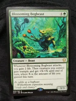 MTG Blossoming Bogbeast {Commander 2021} - Image 1