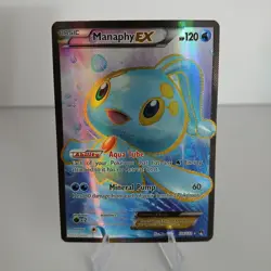 Manaphy EX 116/122 Full Art Ultra Rare XY Breakpoint NM Pokemon TCG - Image 1