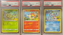 SEQUENTIAL PSA 10 CHIKORITA CYNDAQUIL TOTODILE McDONALD'S COLLECTION POKEMON - Image 1