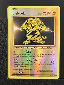 Carte Pokemon Elektek 41/108 Reverse XY12 Evolutions XY FR EXC - Image 2