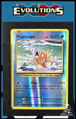 Carte Pokemon Magicarpe 33/108 Reverse XY12 Evolutions XY FR EXC - Image 1