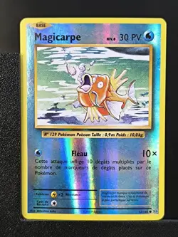 Carte Pokemon Magicarpe 33/108 Reverse XY12 Evolutions XY FR EXC - Image 2
