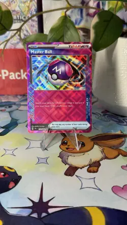 Master Ball 153/162 Temporal Forces Ace Spec Rare Pokemon TCG English NM - Image 1