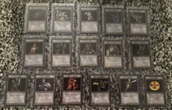 Yugioh Dungeon Dice Monsters DDM Lot Gaia, Orgoth, Mighty Mage, Figures Cards - Image 1