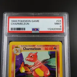 PSA 9 Charmeleon 24/102 Pokemon Base Set 1999 Non Holo Card - Image 2
