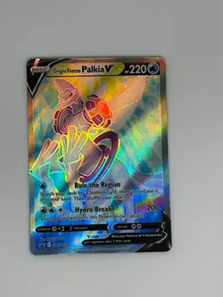 Pokemon Origin Forme Palika V SWSH253 Black Star Promo Card Pack Fresh - Image 1