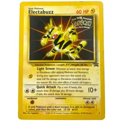 Pokemon Card Electabuzz Black Star Promo 1999 Non Holo #2 - Image 1