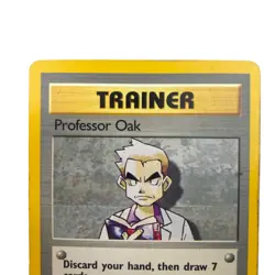 Pokemon Professor Oak 88/102 Trainer Card Base Set Pokemon - Image 3