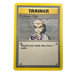 Pokemon Card Professor Oak Base Set 1999-2000 88/102 Rare Vintage - Image 1