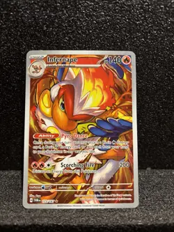 Infernape 173/167 Sv06: Twilight Masquerade Holo Pokemon Card Near Mint - Image 1