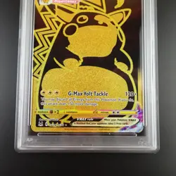 PSA 10 Pikachu Vmax TG29/TG30 Pokemon Lost Origin Holo Full Art Graded Card - Image 3