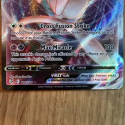 PSA 10 Mew Vmax 114/264 Fusion Strike Holo Full Art Graded Pokemon Card - Image 2