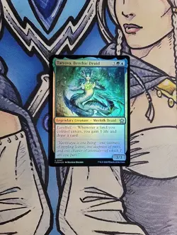 1x Tatyova, Benthic Druid FOIL - NM/M FDN Foundations MTG Magic - Image 1