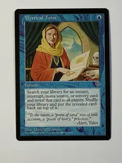 MTG Mystical Tutor Mirage LP - Image 1