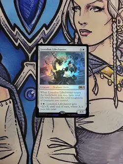 1x Loxodon Lifechanter FOIL - NM/M Core Set 2020 M20 MTG Magic the Gathering - Image 1
