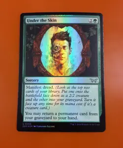 1x Under the Skin | FOIL | Duskmourn: House of Horror | MTG Magic Cards - Image 3