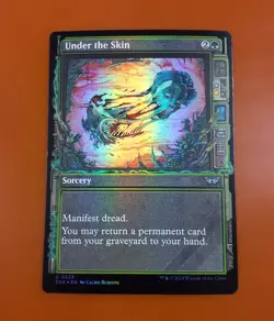 1x Under the Skin | FOIL Showcase | Duskmourn: House of Horror | MTG Magic Cards - Image 3
