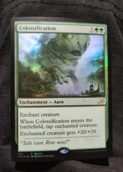 MTG Ikoria: Lair of Behemoths Colossification FOIL - Image 1