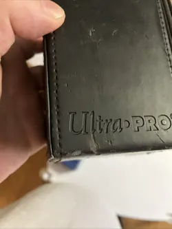 Ultra Pro MtG Deck Box Flip Box - Black Mana - Image 5