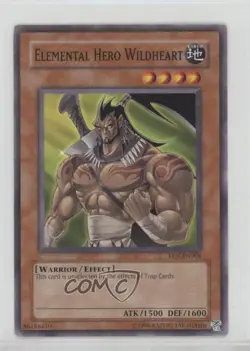 Elemental HERO Wildheart Unlimited YuGiOh Energy #EEN-EN008 2005 - Image 1