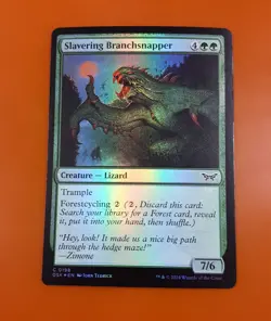1x Slavering Branchsnapper | FOIL | Duskmourn: House of Horror | MTG Magic Cards - Image 3