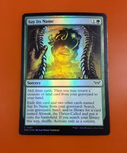 1x Say Its Name | FOIL | Duskmourn: House of Horror | MTG Magic Cards - Image 3