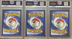 PSA 8 GEODUDE 47 GRAVELER 37 GOLEM 36 FOSSIL 1ST EDITION POKEMON - Image 2
