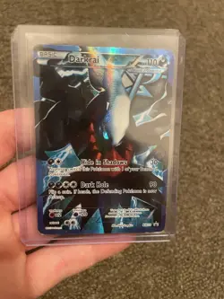 Pokemon Darkrai EX BW73 Full Art Holo Black White Black Star Promo - Image 3