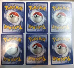 Pokemon Cards Vintage Energy Series - 6 Energy Set English Lot - Image 2