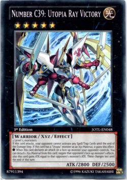 Number C39: Utopia Ray Victory - JOTL-EN048 - Super Rare - 1st Edition - Yugioh - Image 1