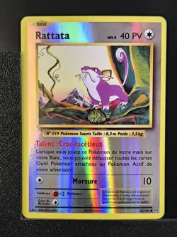 Carte Pokemon Rattata 66/108 Reverse XY12 Evolutions XY FR EXC - Image 2