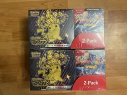 Pokemon Surging Sparks Elite Trainer Box Booster Bundle 2-PACK , LOT OF 2 - Image 1